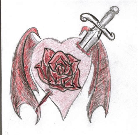 Goth Heart By Snakeeyedtagger On Deviantart