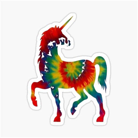 Tie Dye Unicorn Shirt Colorful Tye Dye Horse Horn T Shirtpng