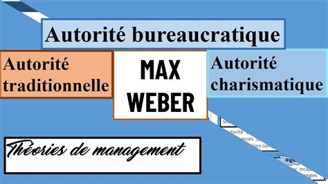 Max Weber Autorité Traditionnelle Autorité Charismatique And Autorité