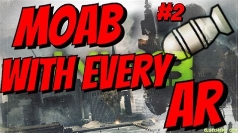 MOAB With Every Assault Rifle M16A4 Call Of Duty Modern Warfare 3