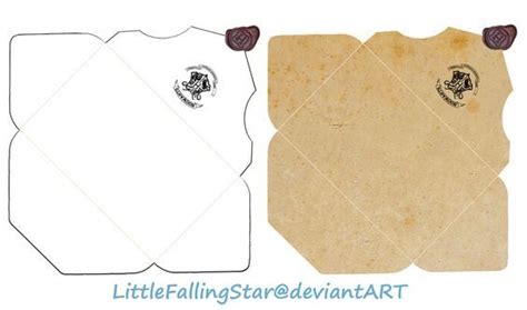 Dabei zeige ich dir außerdem, wie du den briefumschlag personalisieren kannst. Hogwarts Envelope by LittleFallingStar.deviantart.com on @DeviantArt | Crochê do harry potter ...