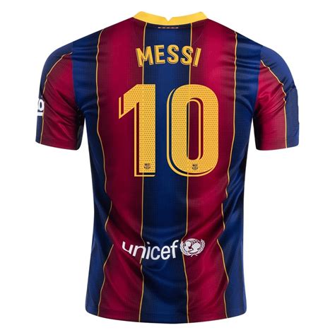 Barcelona Jersey Lionel Messi 10 Home Soccer Jersey 202021