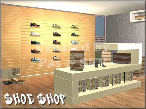 The Shoe Shop Has Many Shoes On Display
