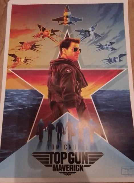 X 2 Imax And 4dx Official Top Gun Maverick 4dx Movie Poster Tom Cruise