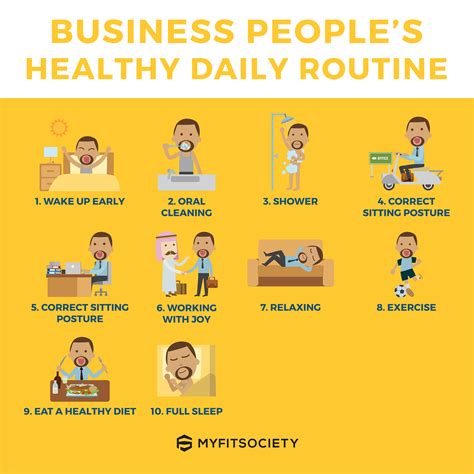Successful Businessmen Make Sure To Create And Maintain A Healthy Daily