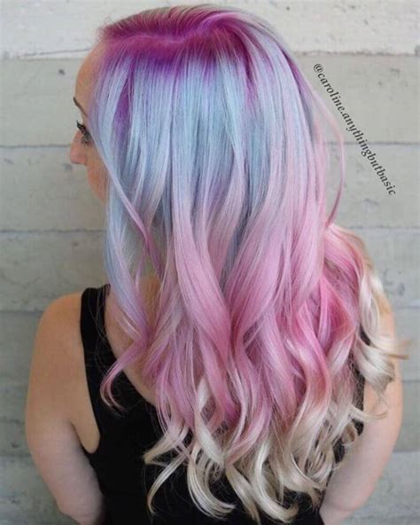 35 Cotton Candy Hair Styles That Look So Good Youll Want To Taste Them