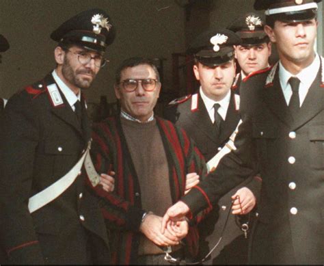 Giovanni brusca ( italiensk udtale: Bernardo Provenzano: "Er schießt wie ein Gott, hat das ...