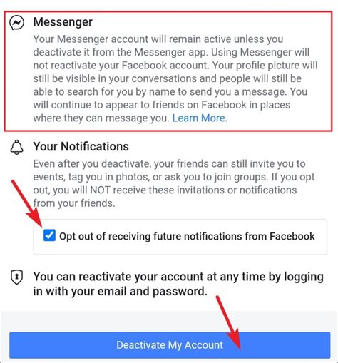 How To Deactivate Facebook Messenger On Iphone And Android