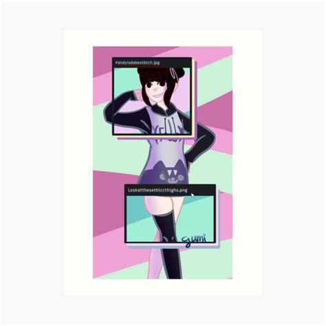 Thick Anime Thighs Wall Art Redbubble