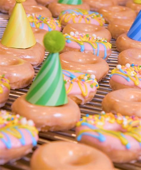 Krispy Kreme Is Celebrating Its 82nd Birthday With New Cake Batter
