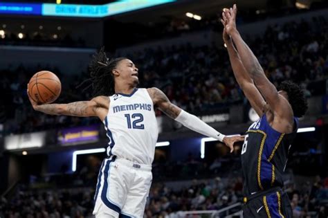 Nba Ja Morant Grizzlies Rout Pacers To Win 9th Straight Inquirer Sports