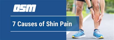 7 Causes Of Shin Pain Orthopedic And Sports Medicine