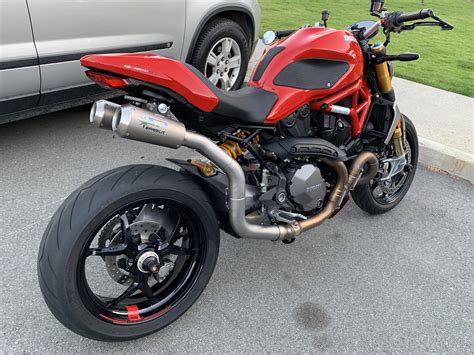 My 2020 Ducati Monster 1200s Spark Exhaust Ive Had It Long Enough