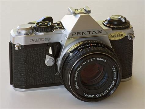 Pentax Me Super 1979 The Pentax M Series Cameras Competed Directly
