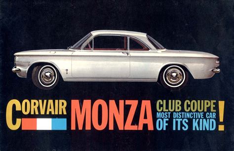 1960 Chevrolet Corvair Brochure Automobile Advertising Advertising