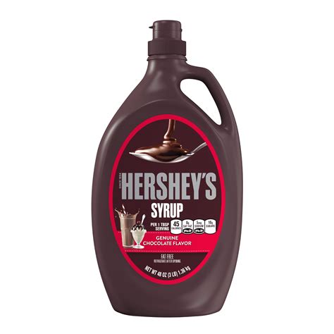 Hersheys Chocolate Syrup The Classic Topping With A Surprising
