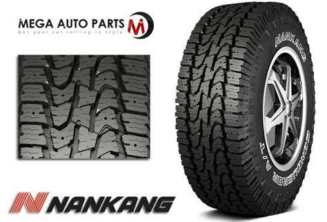 Not to be used for navigation. 1 Nankang AT-5 AT5 Conqueror A/T 275/55R20 117T XL BSW All Terrain Truck Tire - Tires