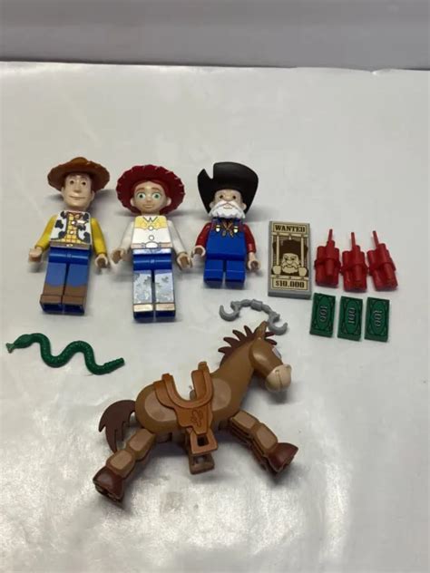 Lego Toy Story Mini Figures Woody Jessie Stinky Pete Bullseye Extras Lot Picclick