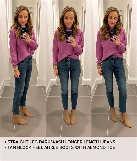 How To Wear Ankle Boots With Straight Leg Jeans Merricks Art
