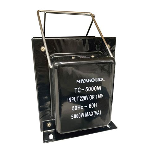 Step Up Down Transformer With Built In Fuse Protection Overload And
