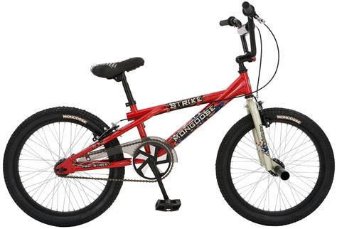 Mongoose Strike 20 Bmx Freestyle Boys Bike Colorred