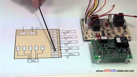 This component is energized in the heating mode. Wiring Diagram Heat Pump Defrost Board