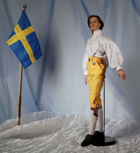 Pur Special Marinar Sweden National Costume Male Intersecție Vas De