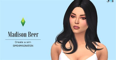 My Sims 4 Cas Madison Beer Imagination Sims 4 Cas