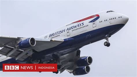 Covid Penerbangan Sipil Lesu Akibat Pandemi British Airways