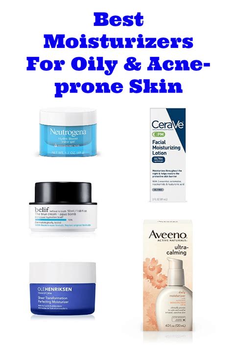 Best Moisturizers For Oily And Acne Prone Skin The Clever Side