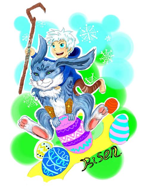 Easter Bunny And Jack Frost By Psihoskulptor On Deviantart