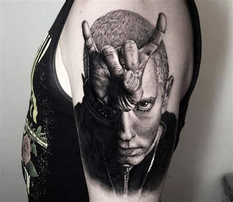Eminem Tattoo By Steve Butcher Photo 27767