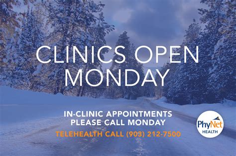 The Clinic Will Open Monday Phynet Jefferson Clinic Facebook