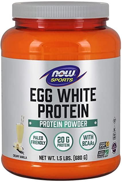 Universal Nutrition Egg Pro Pure Egg White Powder Vanilla 454 Grams