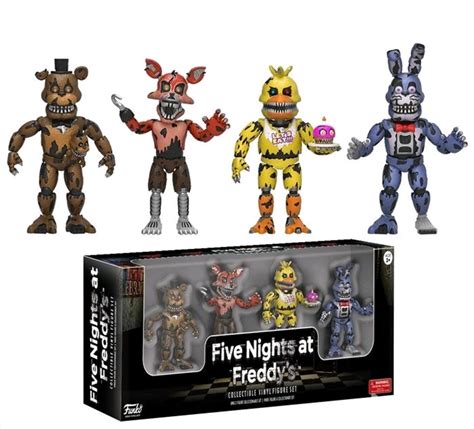 Five Nights At Freddys 2 Vinyl Figure 4 Pack 3 Figurines And Statues