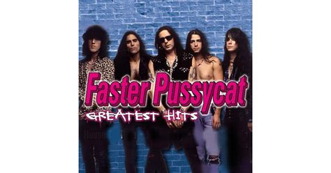 Faster Pussycat Greatest Hits Colored Vinyl Record