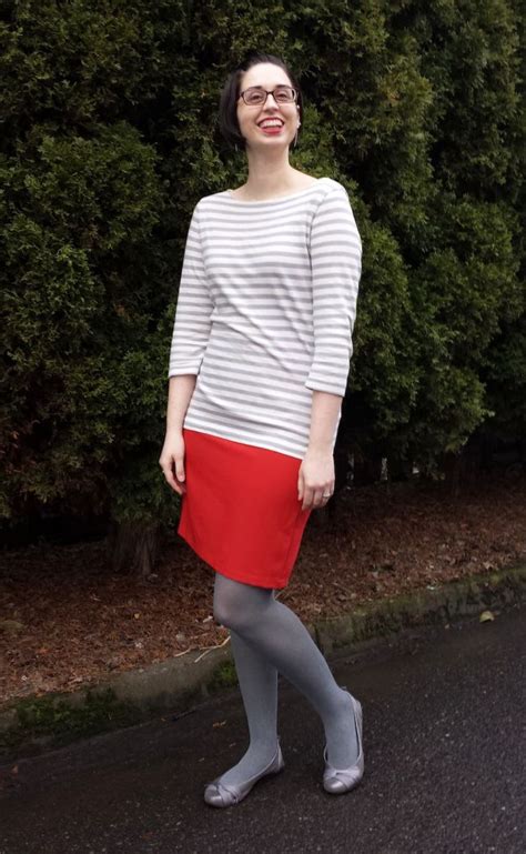 librarian for life and style trendy skirts red pencil skirt grey fashion