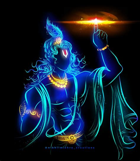 Shri Krishna Digital Art On Artstation At Artworkze0ab0 In 2022