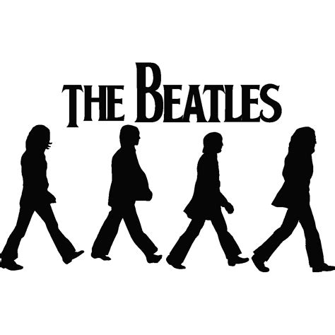 The Beatles Silhouette Beatles Silhouette Beatles Painting The Beatles