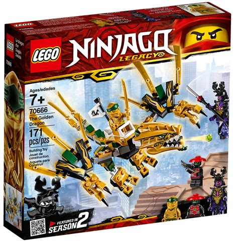 Lego 70666 The Golden Dragon Ninjago Tates Toys Australia Great