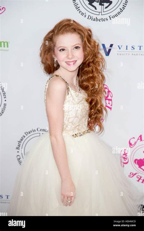 Francesca Capaldi Attending The 2016 Carousel Of Hope Ball Held At The