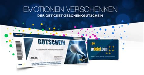 Explore @oeticket twitter profile and download videos and photos österreichs marktführer im bereich ticketing informiert über neue tourneen, konzerte, festivals, | twaku. Der OETICKET-Geschenkgutschein