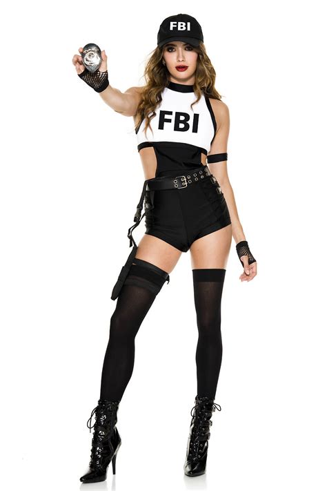 Adult Fbi Detective Women Costume 5099 The Costume Land