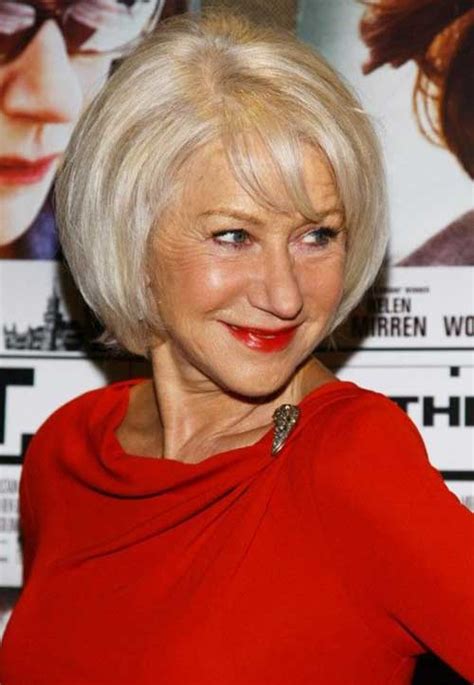 Women of all ages are more than willing to experiment with different haircuts and hair colors. 15 Chic Bobs for Older Women | Bob Hairstyles 2018 - Short ...