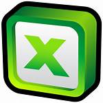Excel Microsoft Icon 3d Cartoon Icons Ms