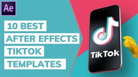 10 Best After Effects TikTok Templates - YouTube