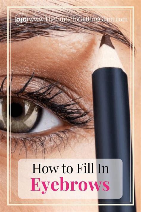 Want To Know How To Fill In Eyebrows Here Is A Two Step Process To
