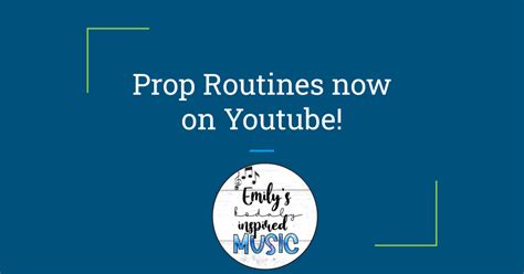 Emilys Kodaly Inspired Music Prop Routine Youtube Channel