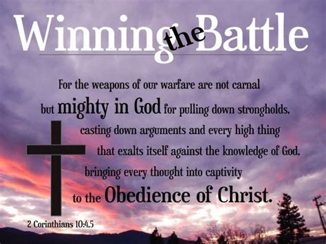 Christian Quotes About Spiritual Warfare Quotesgram