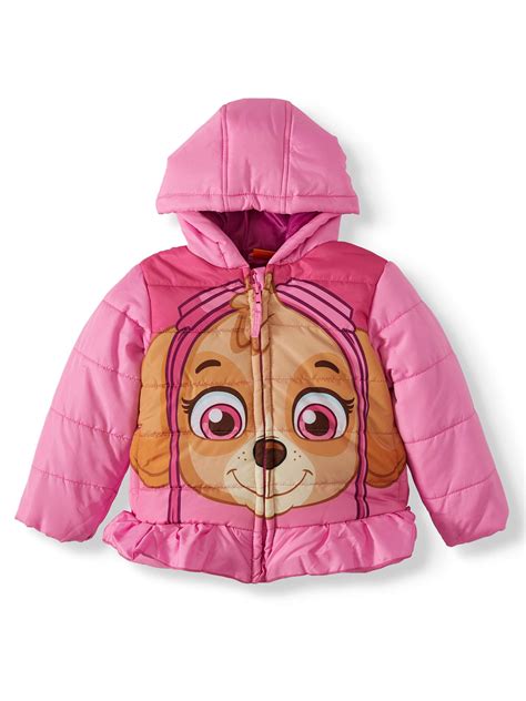 Paw Patrol Toddler Girl Skye Winter Jacket Coat